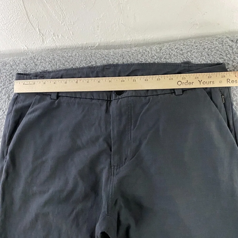 Lululemon Commission Pants 36x32 Regular Fit Chino Gray - Picture 7 of 10